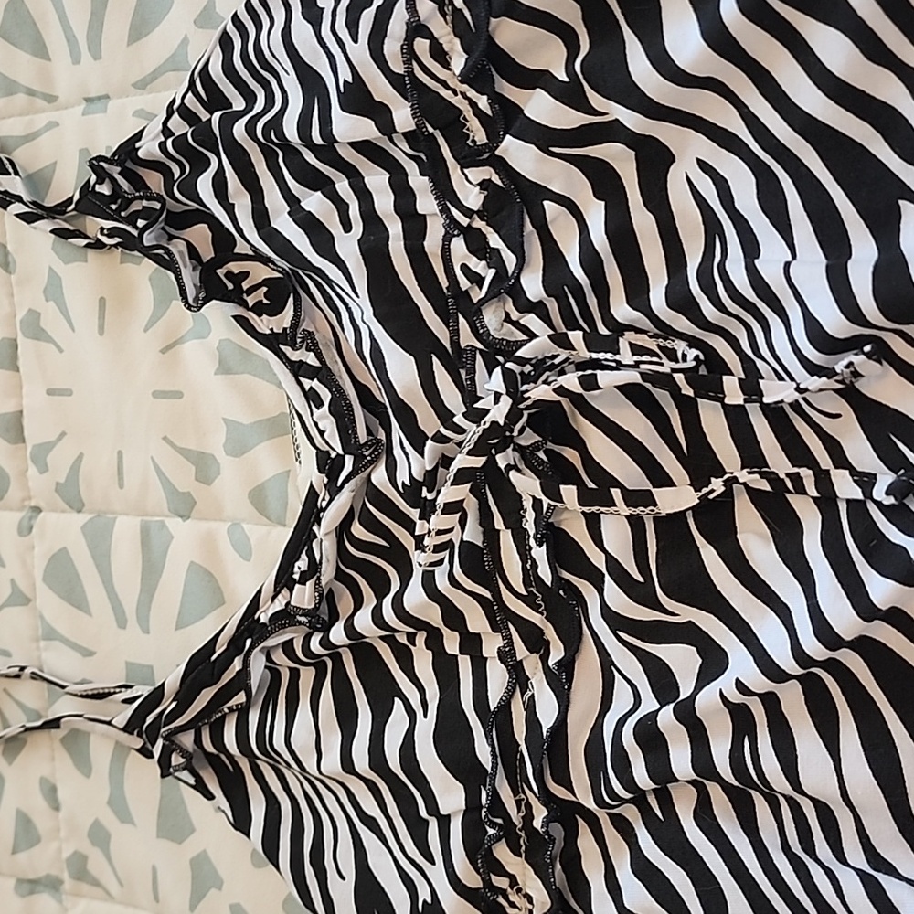 Zebra Print Tank Set - Picture 2 of 7